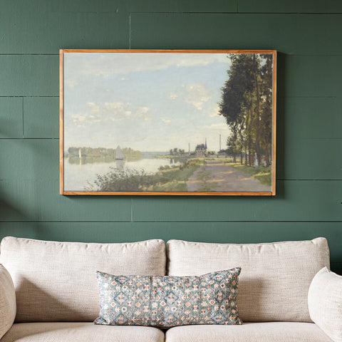 By The Water Large Traditional Wall Art - Horizontal | 218
