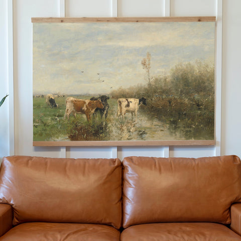 Cows Crossing Oversized Tapestry | 180