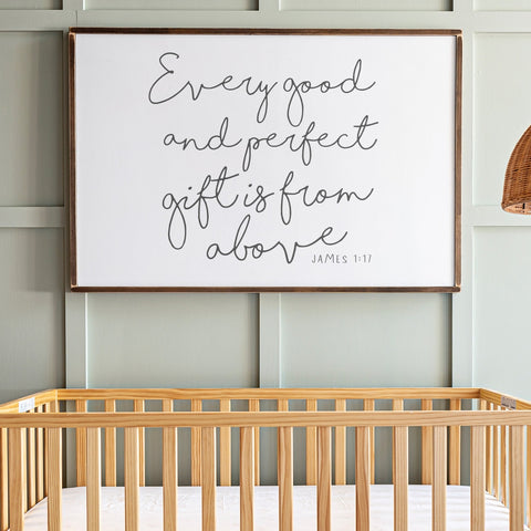 Every Good And Perfect Gift Horizontal Sign | 327