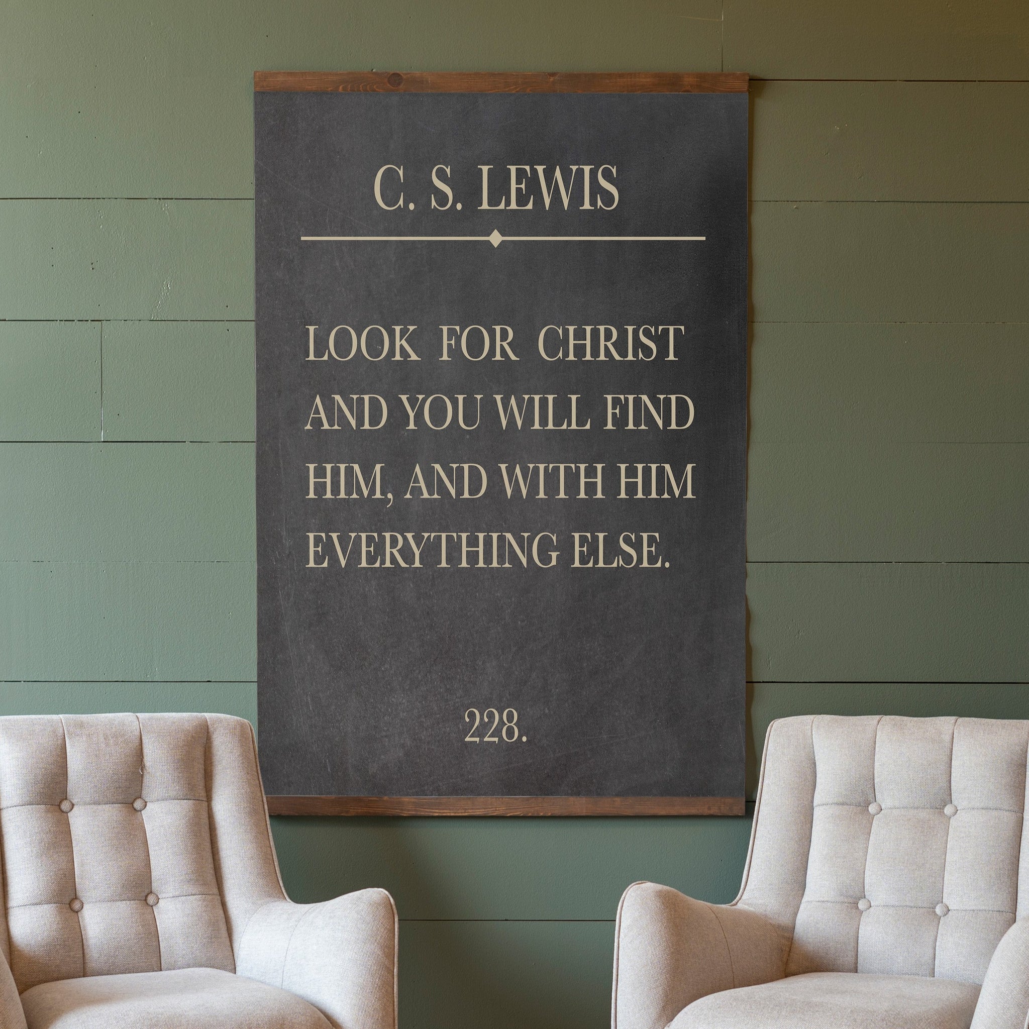 Look For Christ Oversized Tapestry | 124