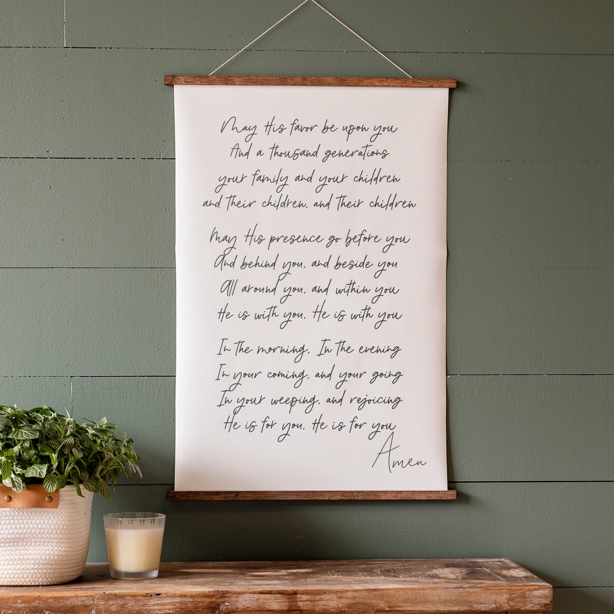 The Blessing Hanging Canvas | 332